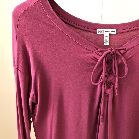 PINK Victoria’s Secret Super Soft T-Shirt XS - Picture 7 of 8